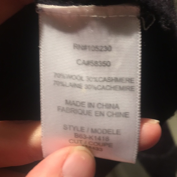 Joie black & gray cashmere blend sweater size S - Picture 3 of 3